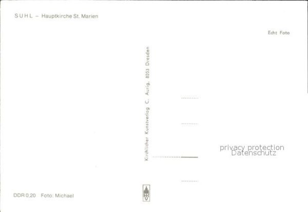 Suhl Thueringer Wald Hauptkirche St Marien – Bild 2