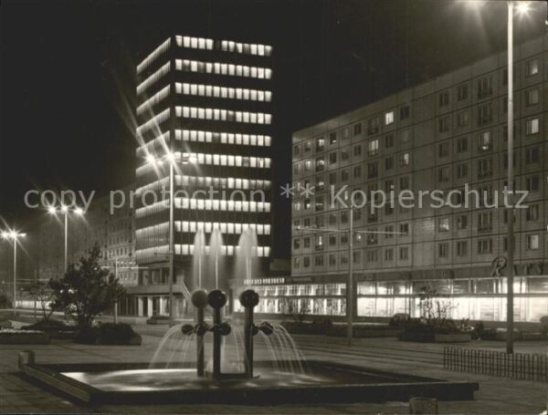 Magdeburg Karl Marx Strasse Haus der Lehrer bei N
