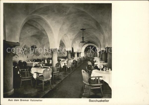 Bremen Bacchuskeller im Ratskeller Restaurant