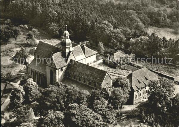 Amelungsborn Kirche des Klosters 12. Jhdt. Fliegerau