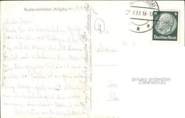 Ruderatshofen Gesamtansicht mit Alpenpanorama – Bild 2