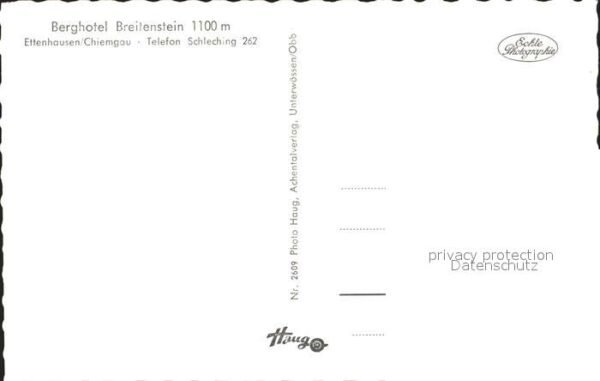 Ettenhausen Schleching Berghotel Breitenstein Chiemgau – Bild 2