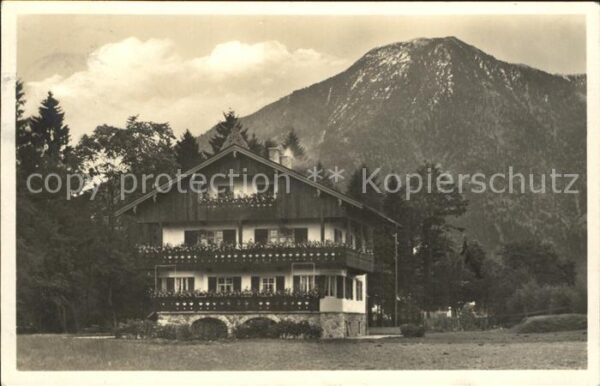 Weissach Rottach-Egern Landhaus Wöss Alpen