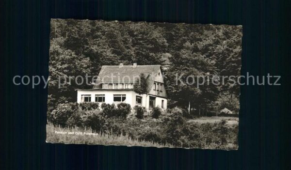 Herzhausen Gladenbach Pension Cafe Forsthaus