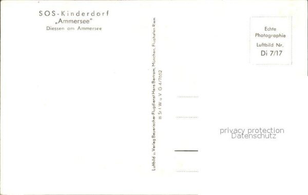 Diessen Ammersee SOS Kinderdorf Ammersee Fliegeraufnahme – Bild 2