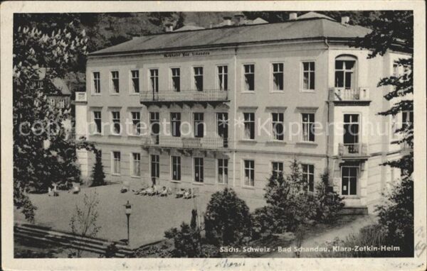 Bad Schandau Klara Zetkin Heim Sächsische Schweiz