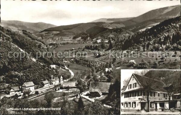 Loecherberg Gesamtansicht Luftkurort Gasthaus Linde