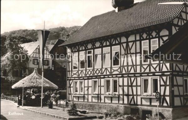 Erlenbach Bergstrasse Rathaus Pavillon