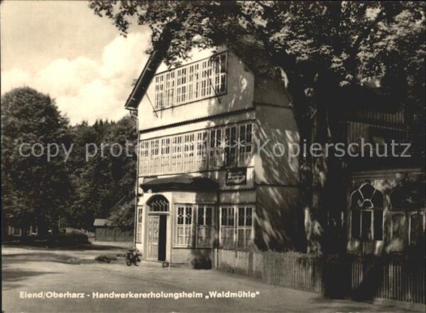 Elend Harz Handwerkererholungsheim Waldmühle