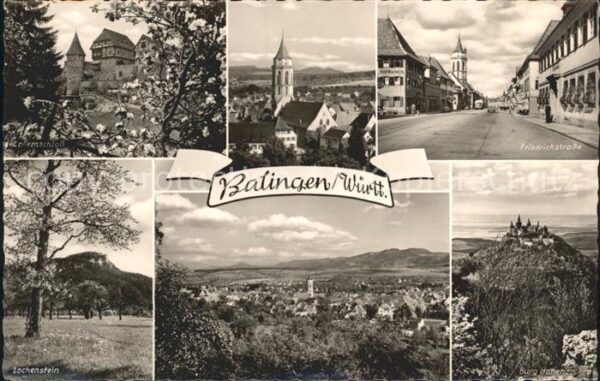 Balingen Zollernschloss Friedrichstrasse Burg Ho