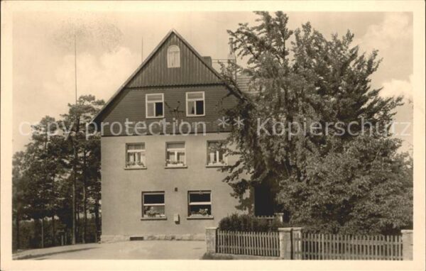 Nauendorf Kranichfeld Berggaststätte Pension Stiefelburg