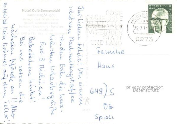 Hindelang Hotel Cafe Sonnenbichl – Bild 2
