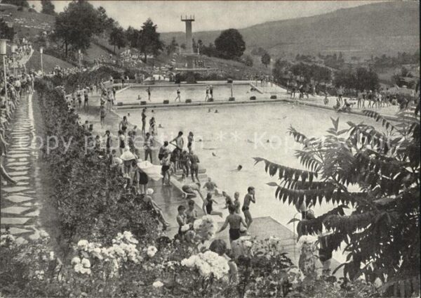 Bad Kissingen Terrassenschwimmbad Sprungbecken Sportb