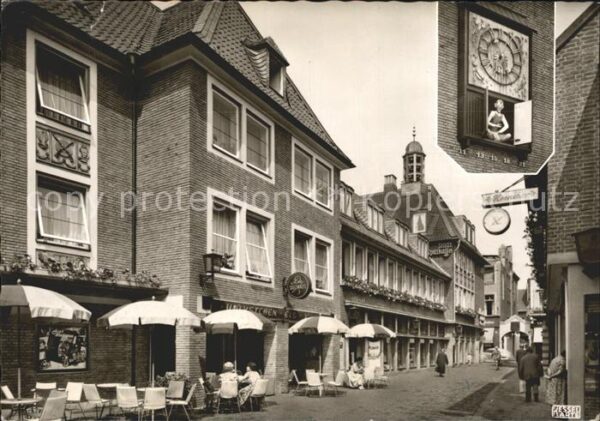 Duesseldorf Schneider Wibbel Gasse Strassencafe