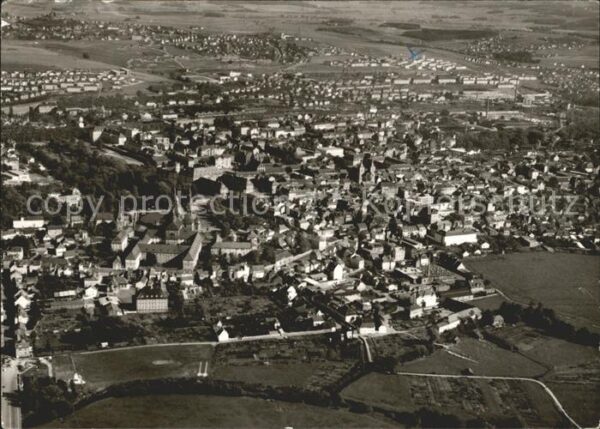 Fulda Barockstadt Fliegeraufnahme