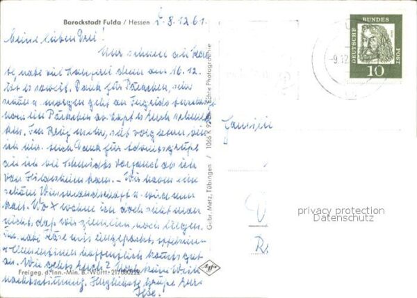 Fulda Barockstadt Fliegeraufnahme – Bild 2