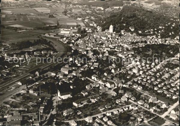 Herrenberg Gaeu Fliegeraufnahme