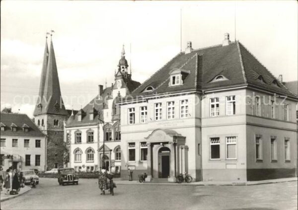 Egeln Rathaus Landambulatorium am Markt