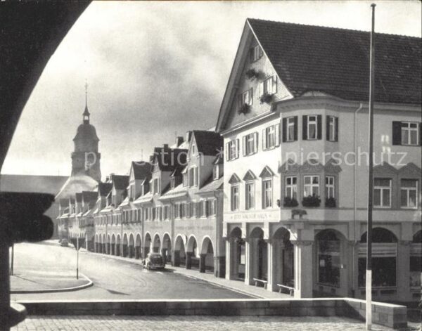 Freudenstadt Otto Wagner Haus Eisenhandlung Kirchtur