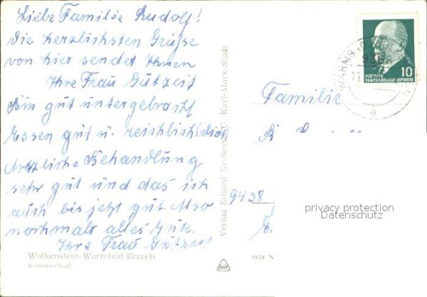 Warmbad Wolkenstein Sommerbad Schwimmbad – Bild 2