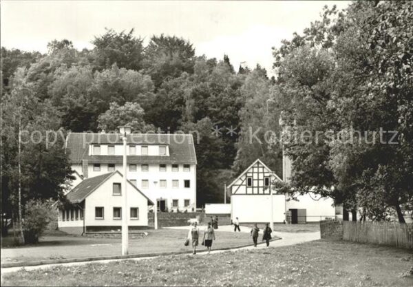 Eisenberg Thueringen Betriebsferienheim Walkmühle