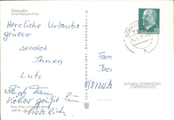 Schkeuditz Ernst Thälmann Platz – Bild 2