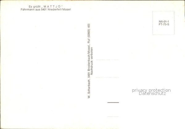 Niederfell Mattjo Fährmann Mosel – Bild 2