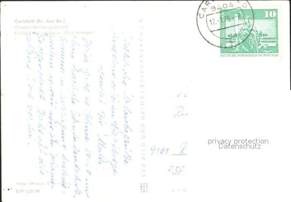 Weitersglashuette Erzgebirge FDGB Erholungsheim Otto Hempel – Bild 2