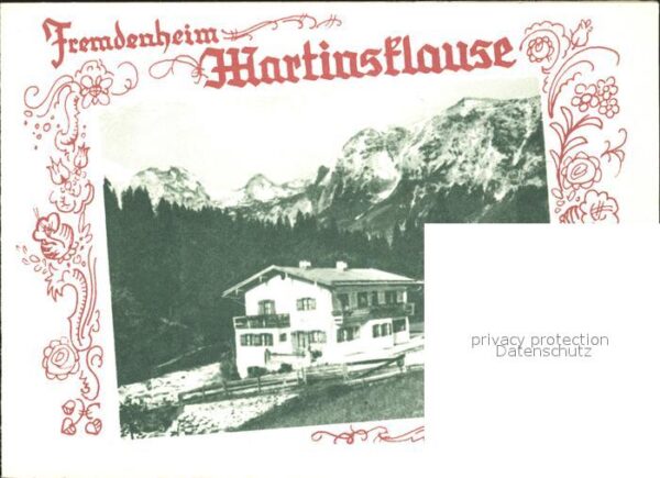 Ramsau Berchtesgaden Fremdenheim Martinsklause Hintersee Alp – Bild 2