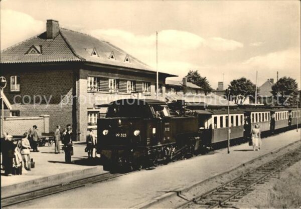 Kuehlungsborn Ostseebad Bäderbahn Molly Bahnhof