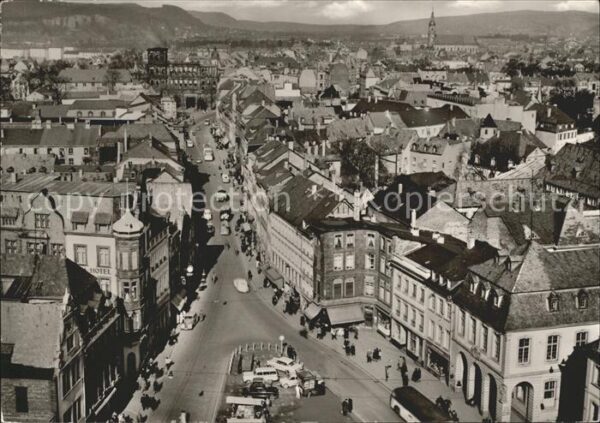 Trier Blick vom St Gangolfsturm zur Porta Nig