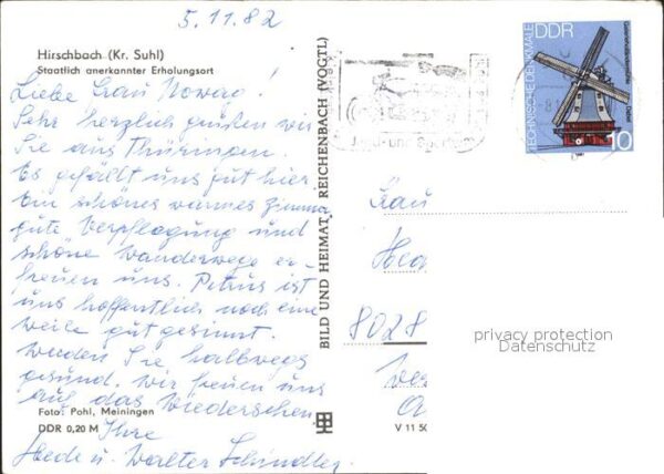 Hirschbach Suhl Gesamtansicht Erholungsort – Bild 2