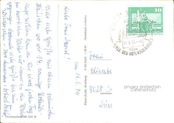 Schellerhau Haus Bergidyll Ferienheim der Buchführu – Bild 2