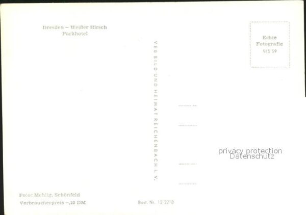 Weisser Hirsch Parkhotel – Bild 2