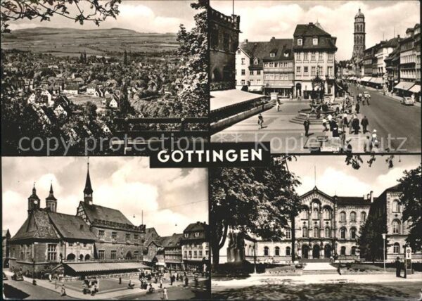 Goettingen Niedersachsen Rathaus Auditorium Weenderstrasse