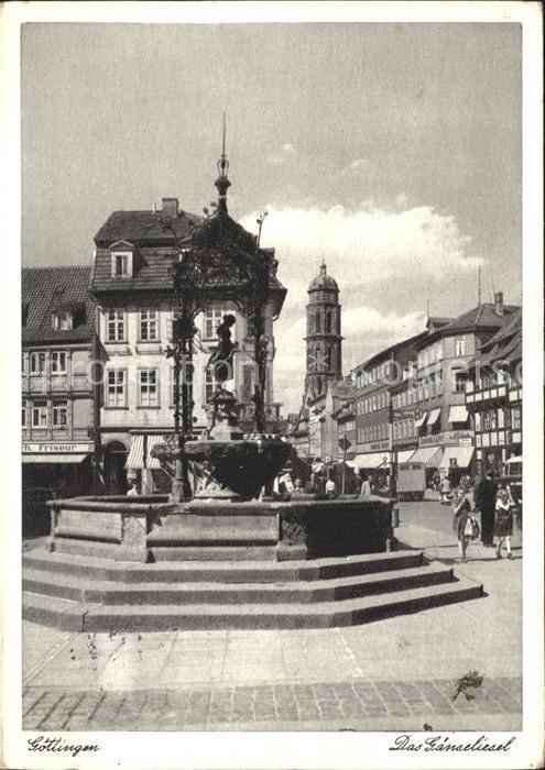 Goettingen Niedersachsen Gänseliesel Turm