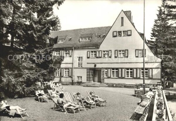 Gruenhain-Beierfeld Genesungsheim Elterleiner Strasse