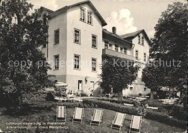 Westerburg Westerwald Altenerholungsheim Haus Westerburg