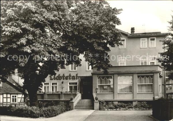 Unterweissbach Gaststätte Lichtetal