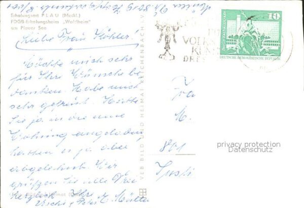 Plau See FDGB Erholungsheim Waldheim – Bild 2
