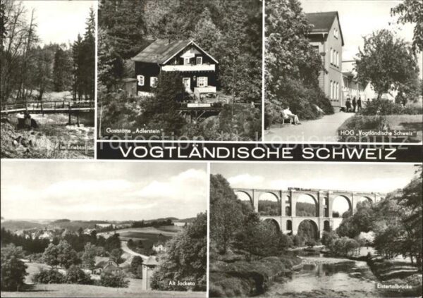Jocketa Triebtal Gaststätte Adlerstein HOG Vogt