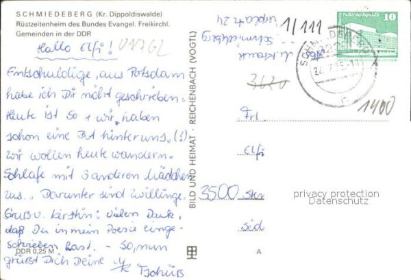 Schmiedeberg  Dippoldiswalde Martin Luther King Haus Friedenskapelle – Bild 2
