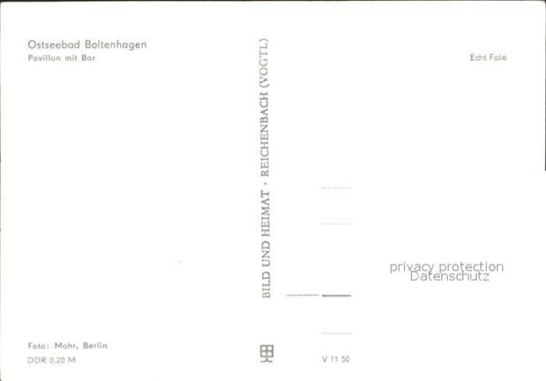 Boltenhagen Ostseebad Pavillon Bar – Bild 2