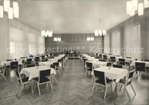 Jonsdorf FDGB Erholungsheim Jonashof Speisesaal