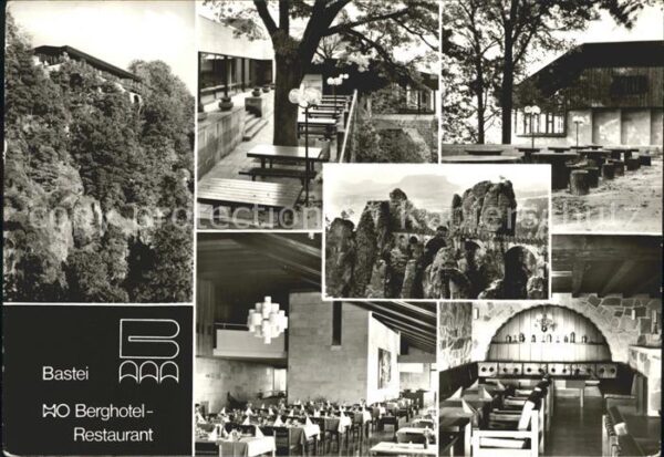 Rathen Saechsische Schweiz Bastei HO Berghotel Restaurant
