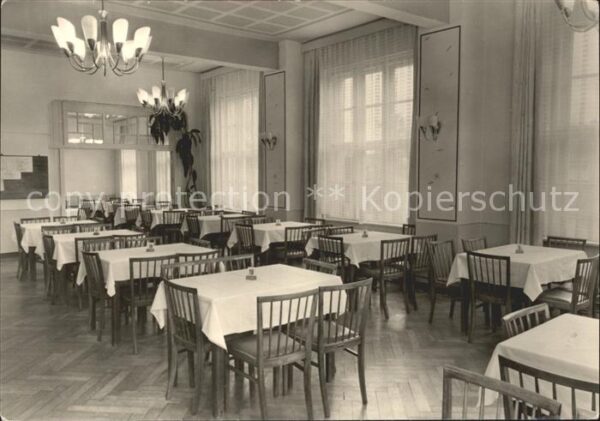 Bad Wilsnack Puschkin Kurhaus Speiseraum
