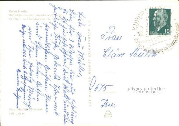 Hartha Tharandt Betriebsferienheim Waldschenke – Bild 2