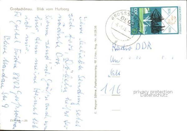 Grossschoenau Sachsen Blick vom Hutberg – Bild 2