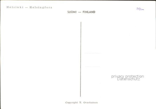 Helsinki Helsingfors Strassenbahn Post – Bild 2