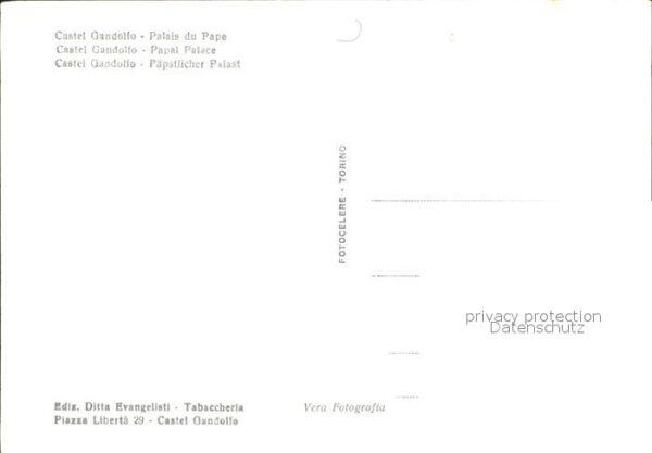Castel Gandolfo Latium Palais Pape – Bild 2